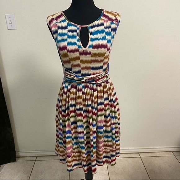 Maeve Dress Women’s Size Small Sennebec Multi color stripped Dress - Picture 1 of 15